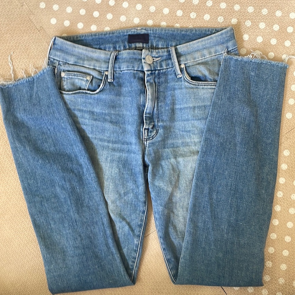 Mother denim cropped skinny